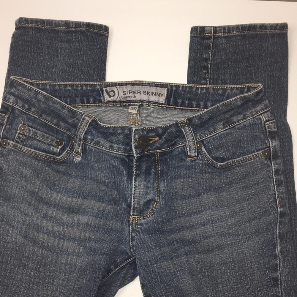 Bullhead Super Skinny Jeans size 3R darker blue